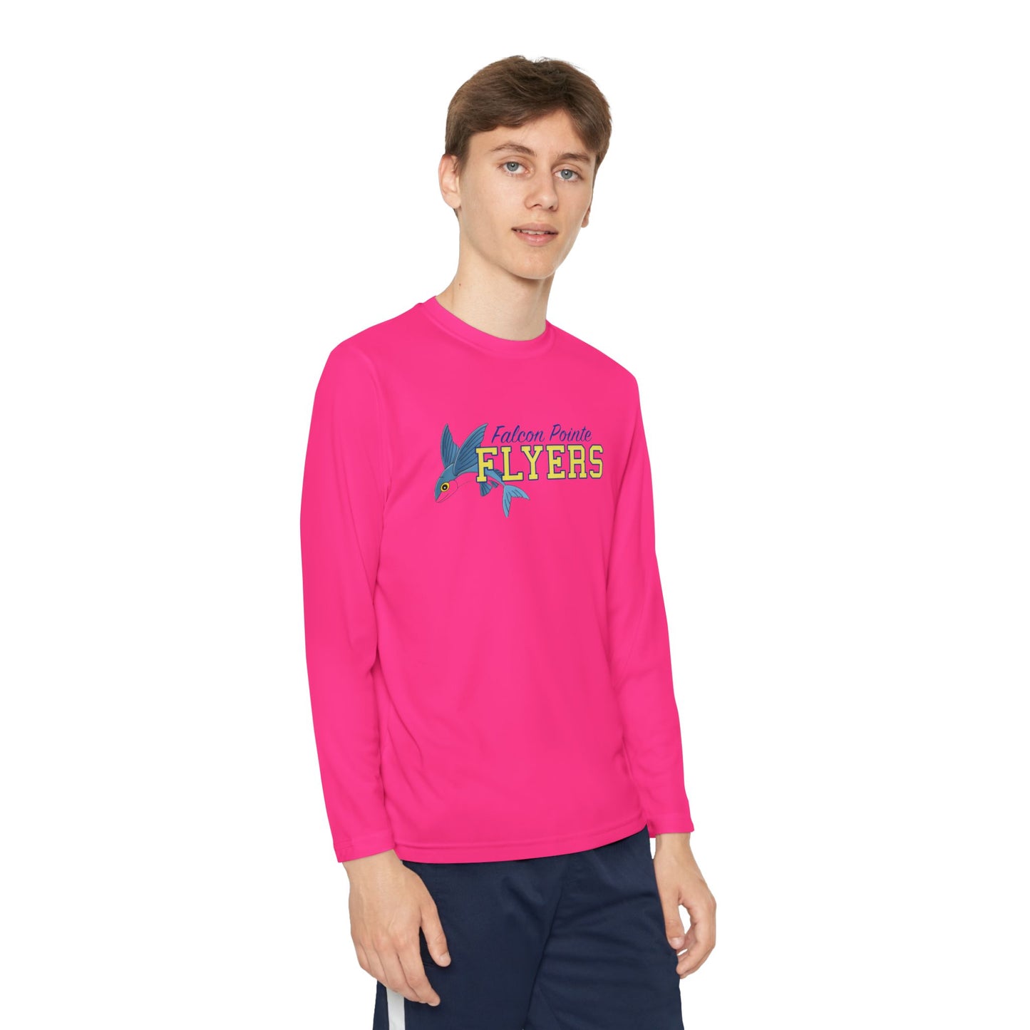 Youth Long Sleeve Team Tee - Falcon Pointe Flyers