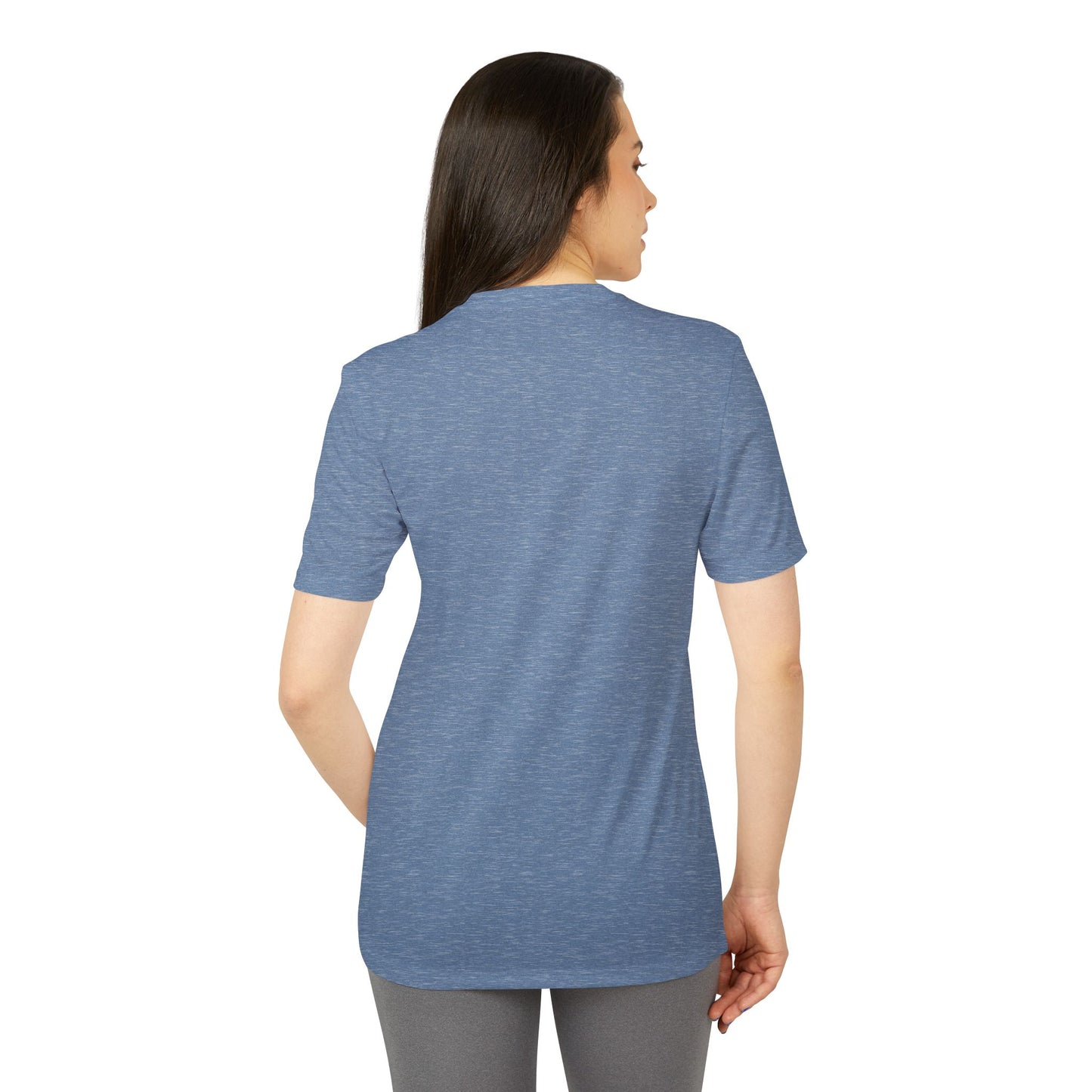 Adidas Unisex Sport T-Shirt with Bold Trident Design - Perfect for Active Lifestyle and Sports Events