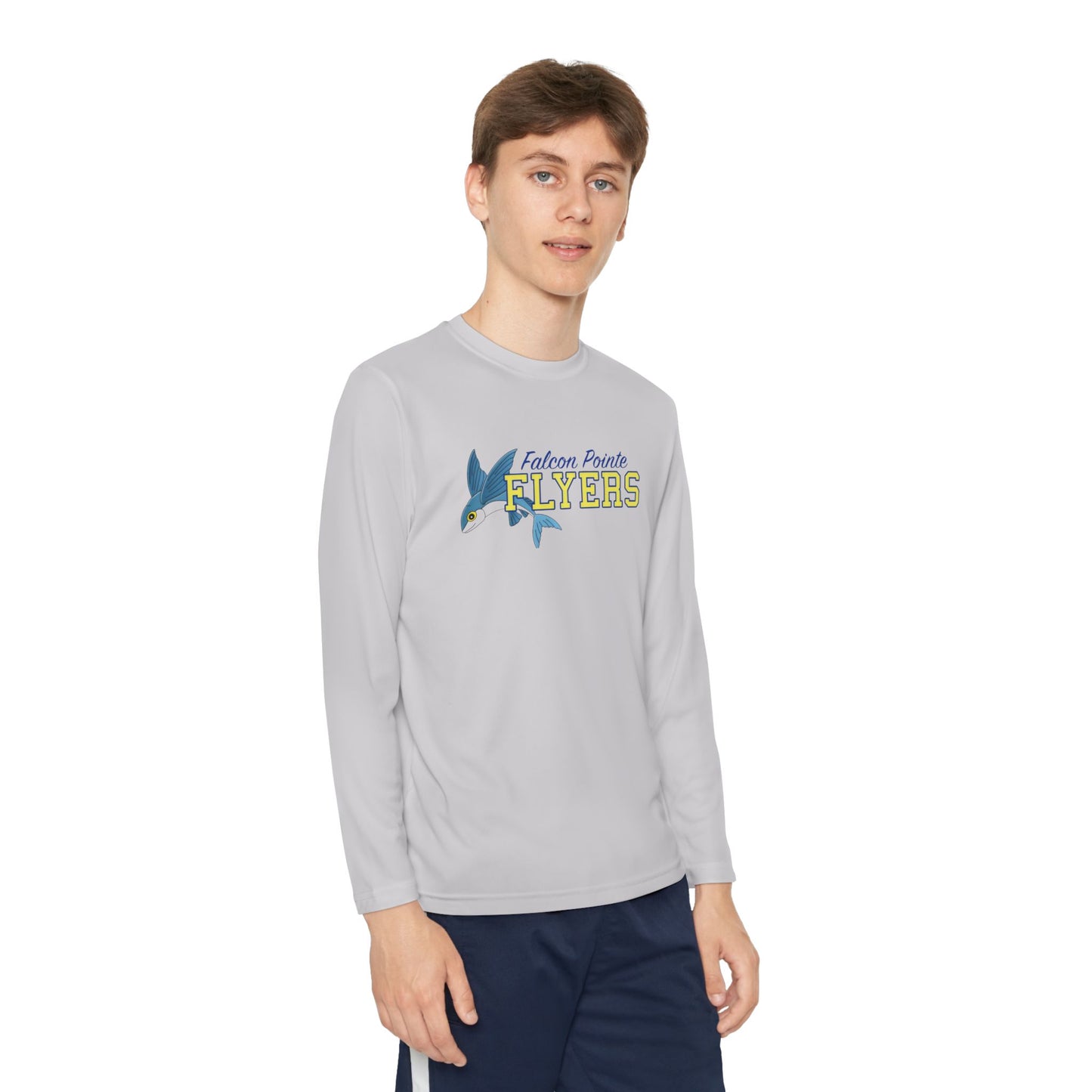 Youth Long Sleeve Team Tee - Falcon Pointe Flyers