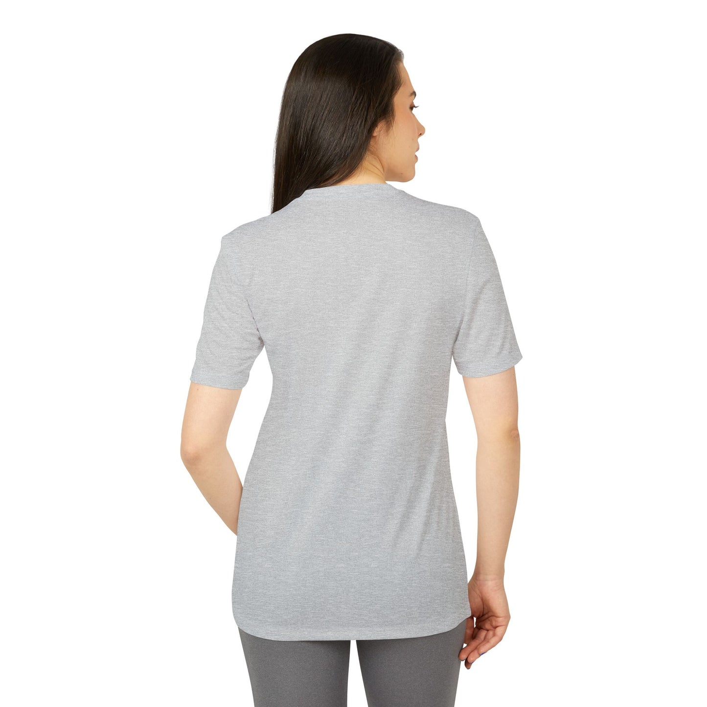 Adidas Unisex Sport T-Shirt with Bold Trident Design - Perfect for Active Lifestyle and Sports Events