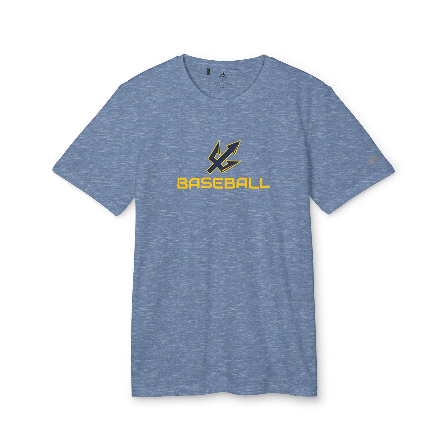 Adidas Unisex Sport T-Shirt with Bold Trident Design - Perfect for Active Lifestyle and Sports Events