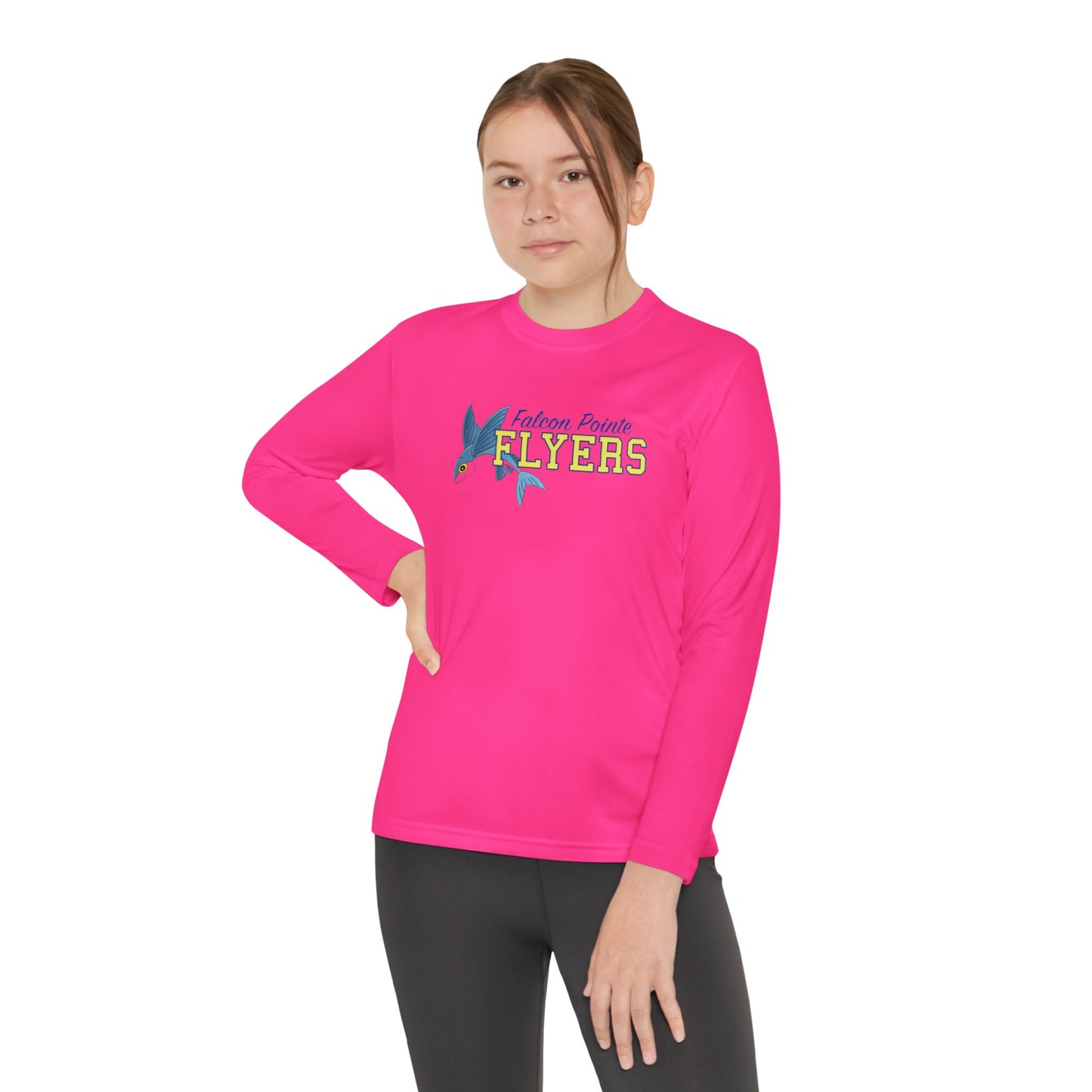 Youth Long Sleeve Team Tee - Falcon Pointe Flyers