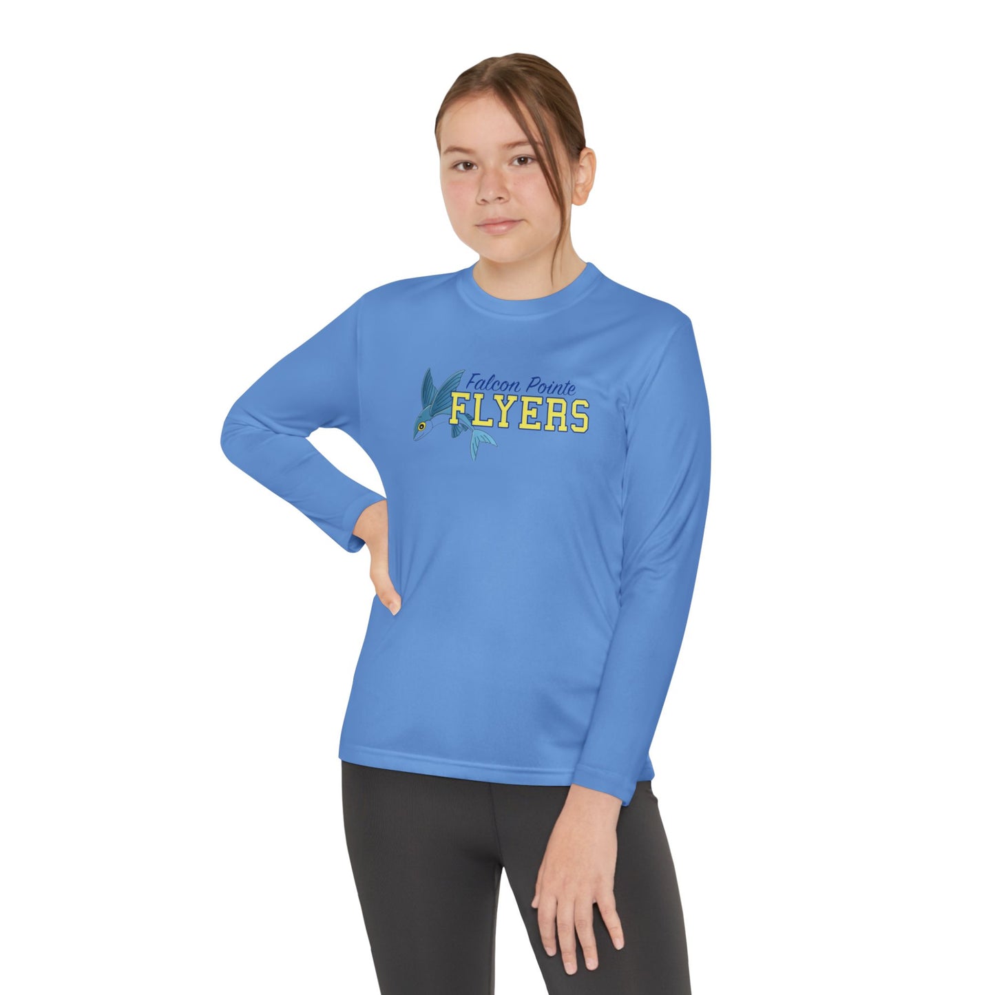 Youth Long Sleeve Team Tee - Falcon Pointe Flyers