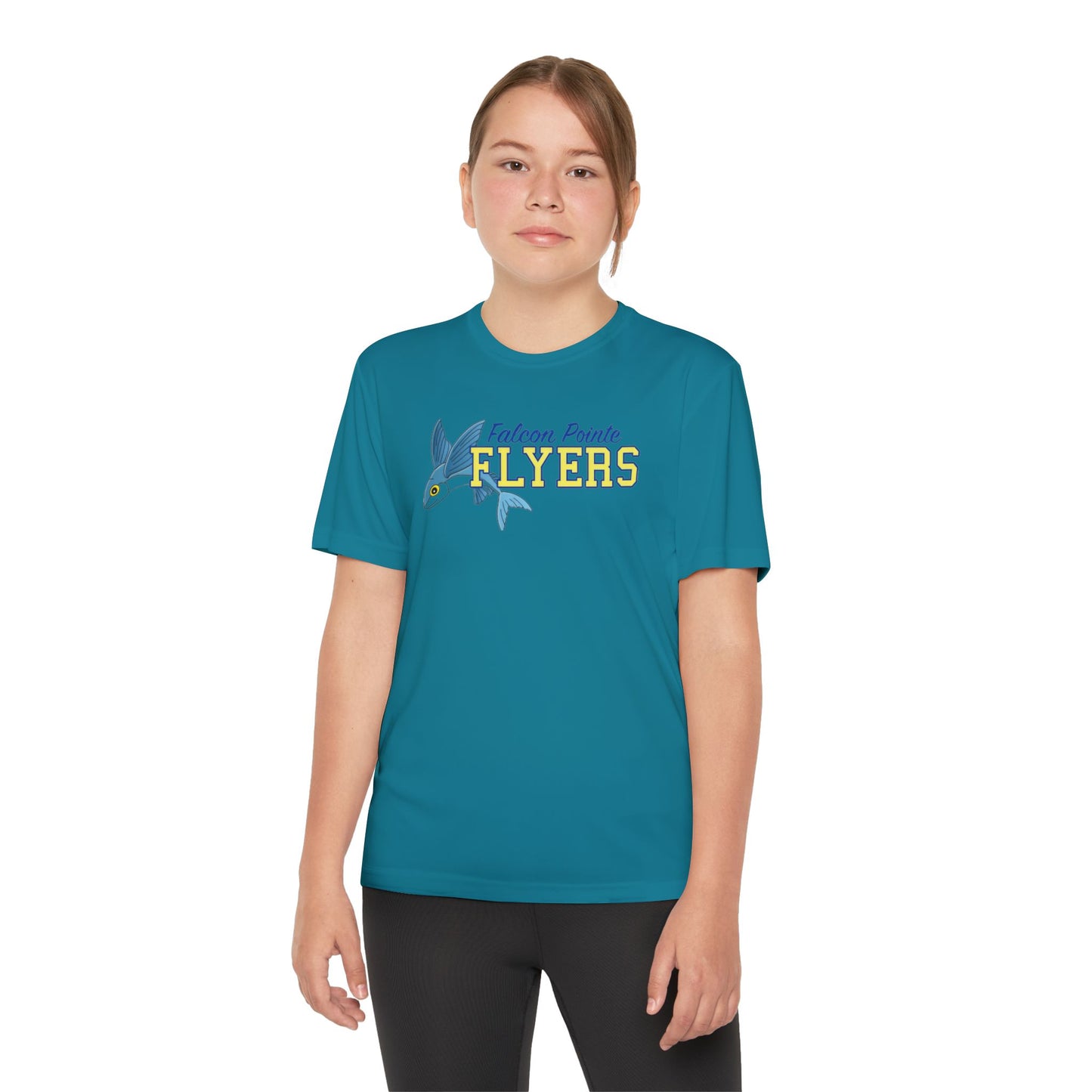 Youth Falcon Pointe Flyers Competitor Tee - Perfect for Sports Events and Team Spirit