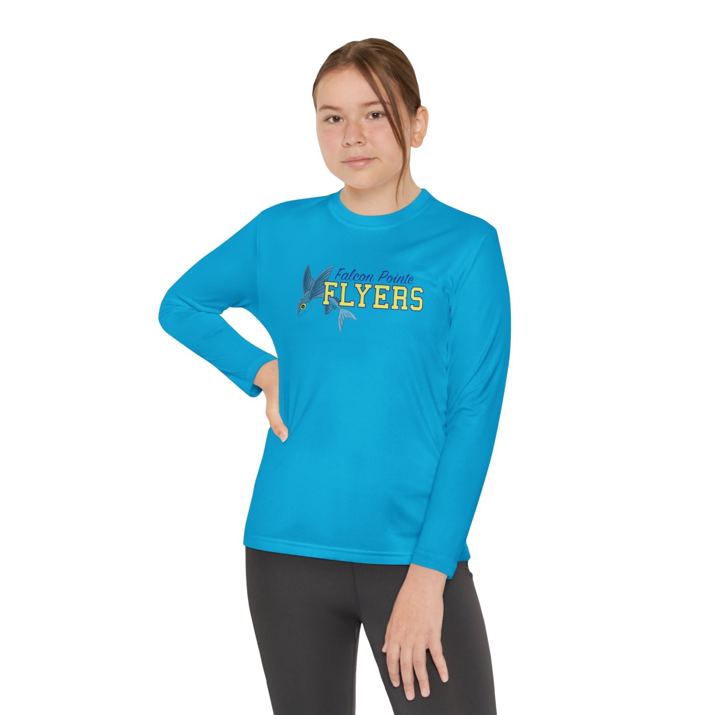 Youth Long Sleeve Team Tee - Falcon Pointe Flyers