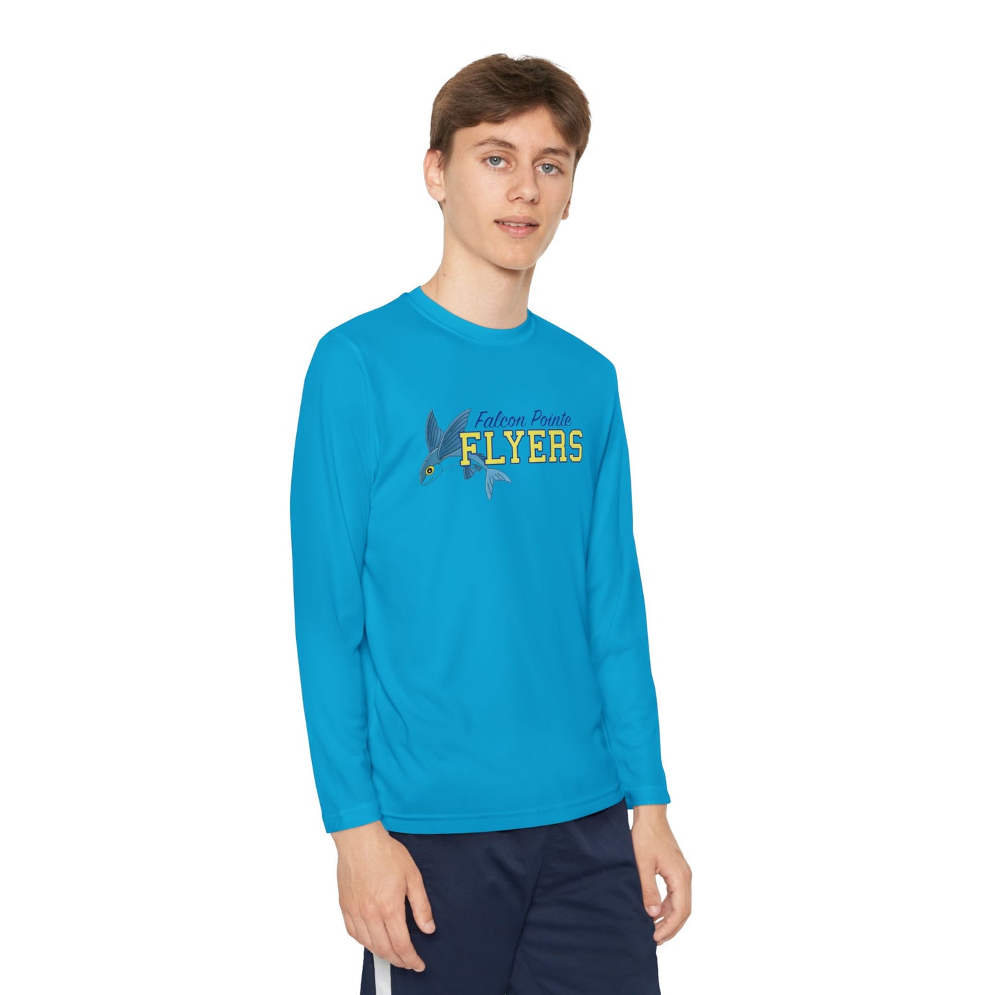 Youth Long Sleeve Team Tee - Falcon Pointe Flyers